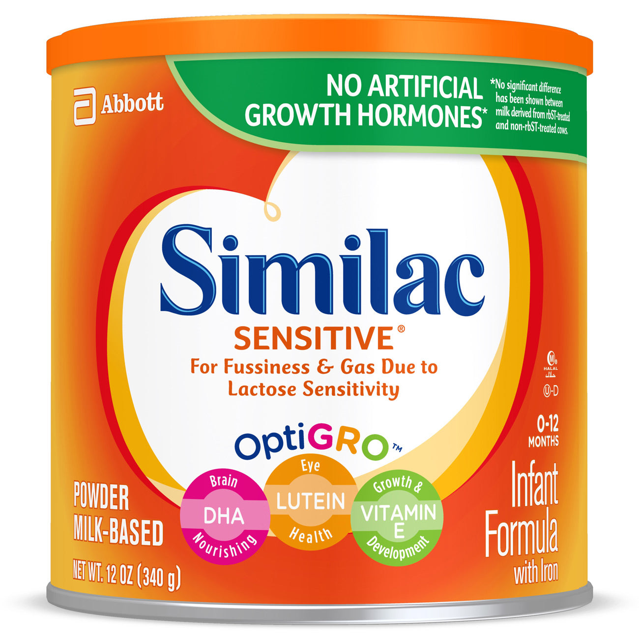 Similac Sensitive for Fussiness and Gas Infant Formula with Iron Powder 12 Oz, 1 Ct
