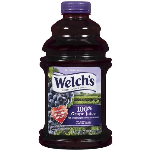 Welch's 100% Grape Juice, 46 Fl Oz - 46 Oz