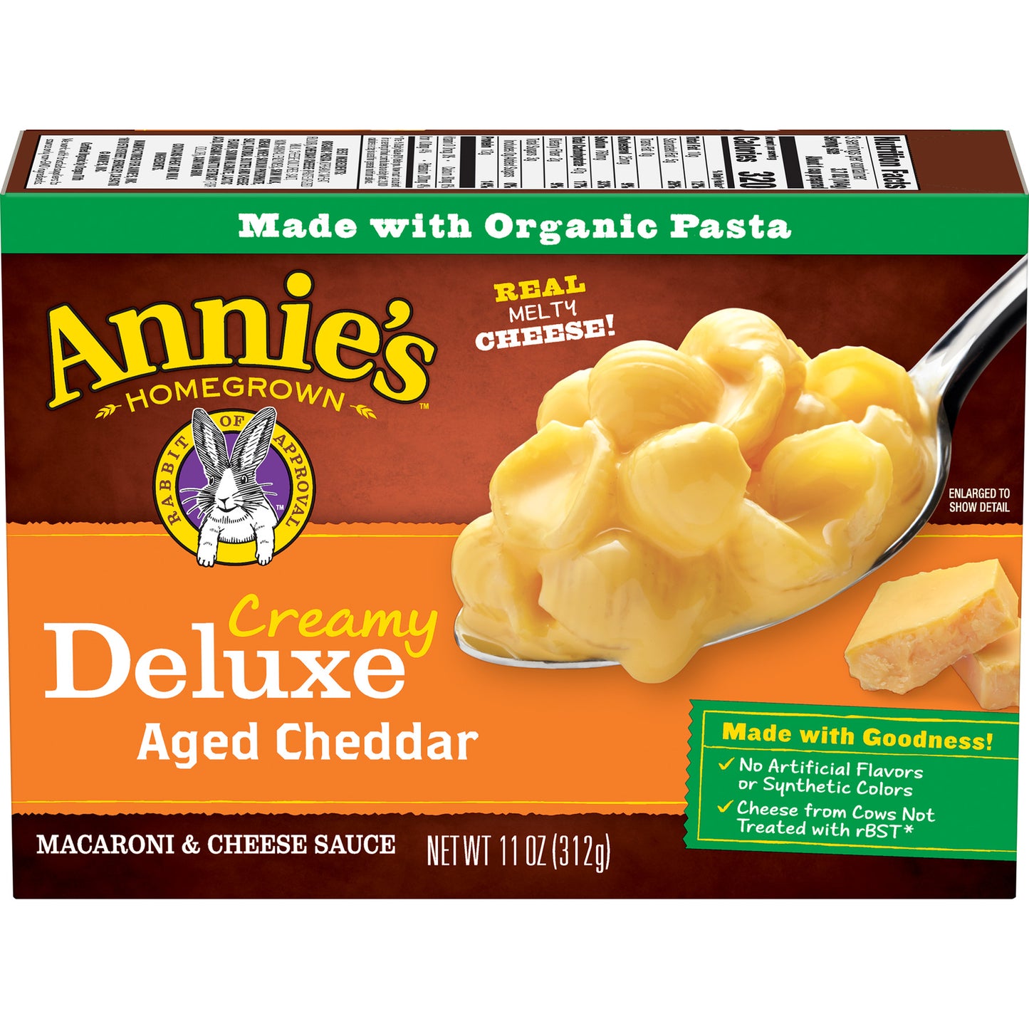 Annie's Deluxe Shells & Aged Cheddar 11 Oz