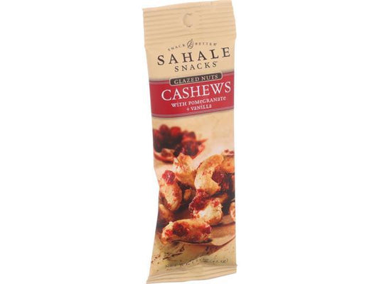 Glazed Mixes, Cashew Pom Vanilla, 1.5 Oz