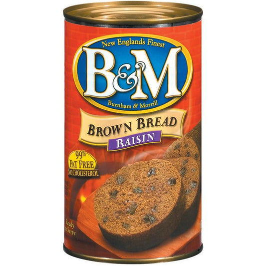 B&M Brown Bread Raisin 16 Oz