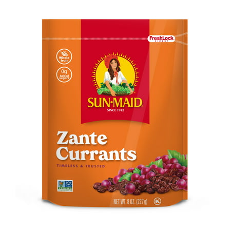 Sun-Maid Zante Currants Dried Whole Fruit 8 Oz Bag