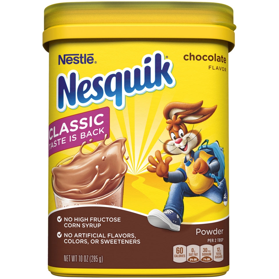 Nesquik, Nestle, Powder, Chocolate, 10 Oz