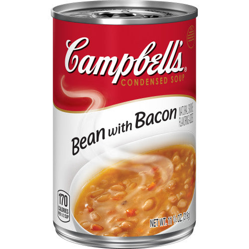 Campbell S Condensed Bean with Bacon Soup 11.25 Oz Can