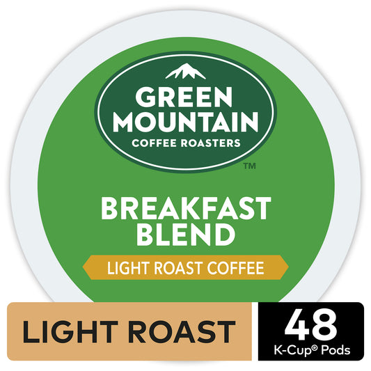 Green Mountain Breakfast Blend Coffee K-Cups - 48 per Pack