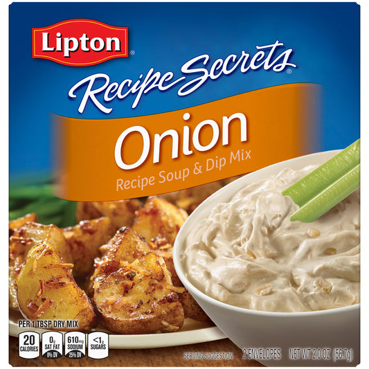 Lipton Recipe Secrets Onion Dry Soup and Dip Mix 2 Oz 2 Pack