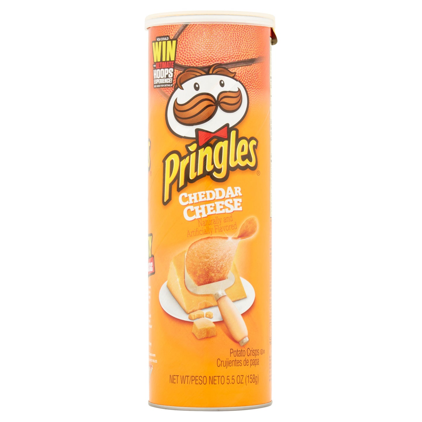 Pringles Cheddar Cheese Potato Crisps Chips 5.5 Oz