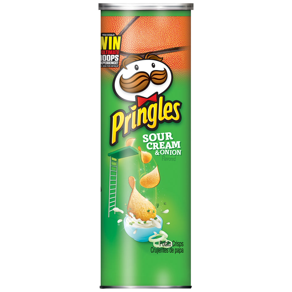 Pringles Sour Cream & Onion Potato Crisps Chips - 5.5oz