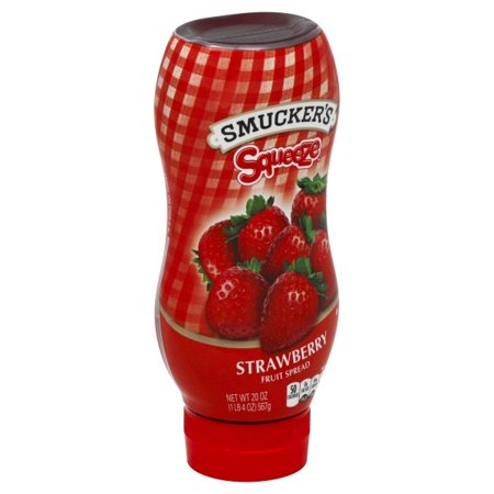 Smucker S Squeeze Strawberry Fruit Spread 20 Ounces