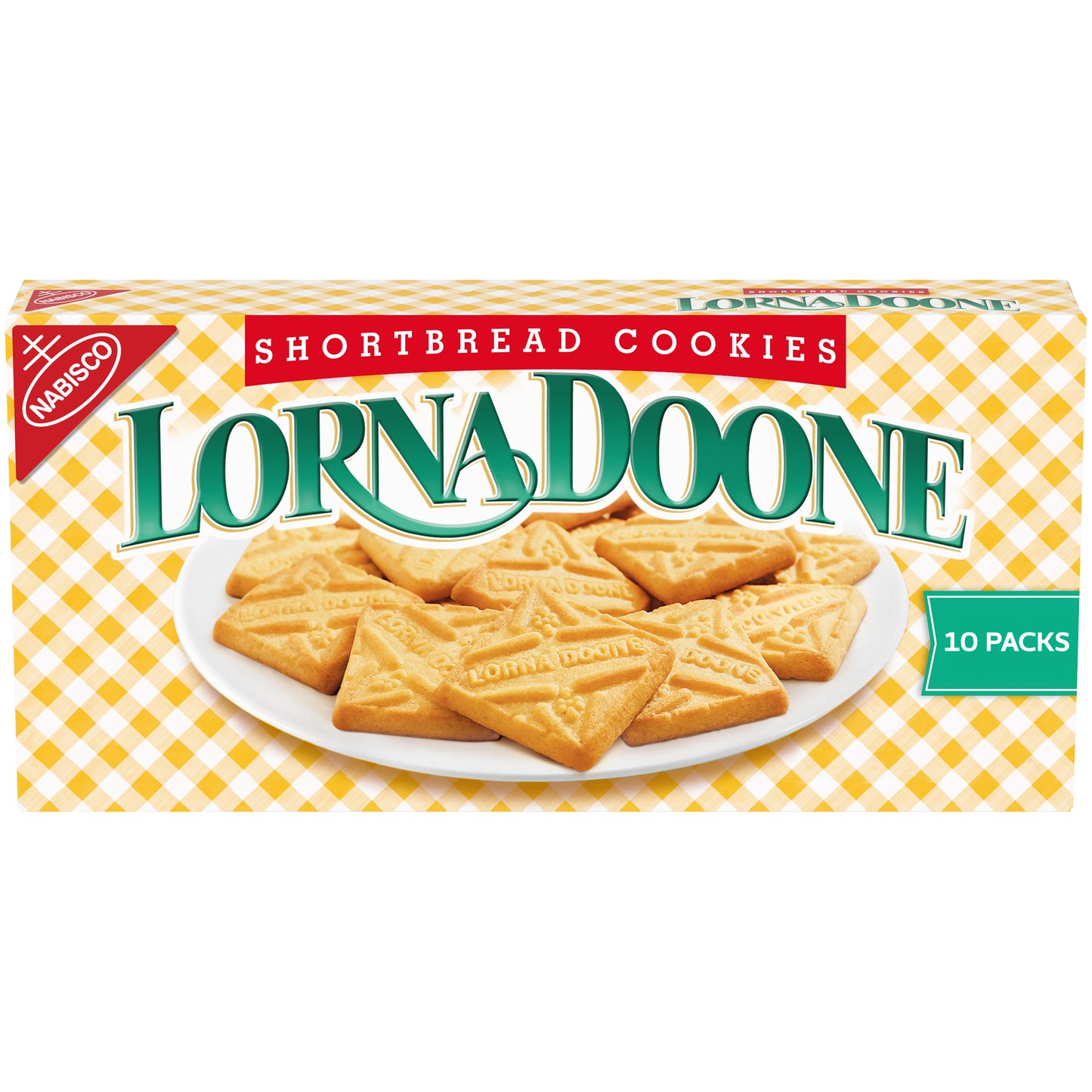 Lorna Doone Shortbread Cookies 10 Snack Packs (4 Cookies per Pack)