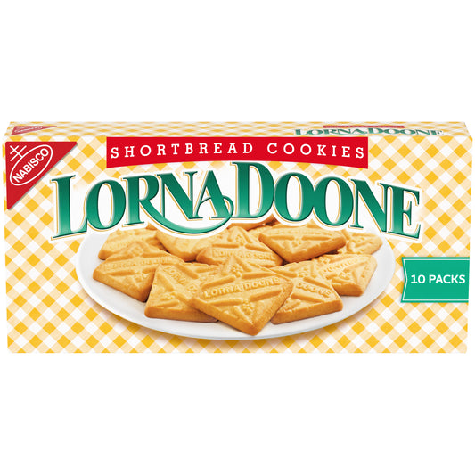 Lorna Doone Shortbread Cookies 10 Snack Packs (4 Cookies per Pack)