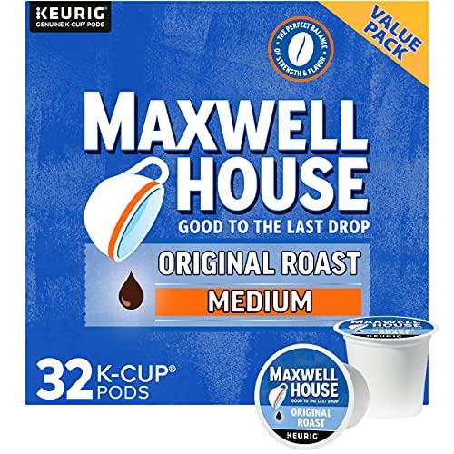 Maxwell House Original Roast Medium Roast K-Cup® Coffee Pods 32 Ct. Box