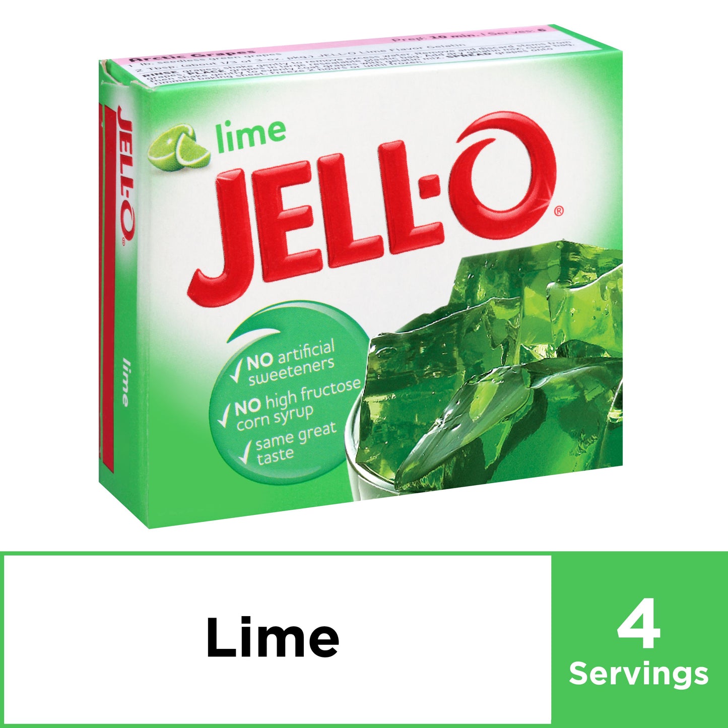 Jell-O Gelatin Dessert Lime 3.0oz