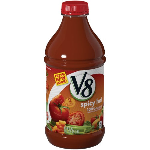 V8 Spicy Hot 100% Vegetable Juice - 46 Fl Oz