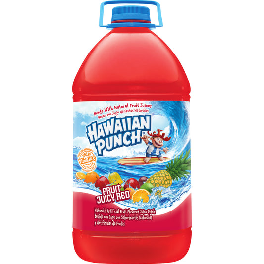 Hawaiian Punch Fruit Juicy Red Juice Drink 1 Gallon Bottle