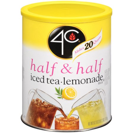 4C Drink Mix Half & Half Iced Tea Lemonade 50.2 Oz