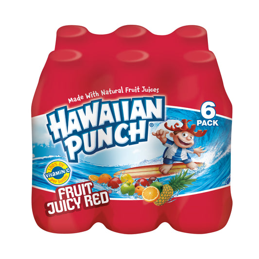 Hawaiian Punch Fruit Juicy Red 6-10oz