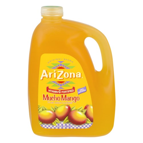 Arizona Mucho Mango Fruit Juice, 128 Oz