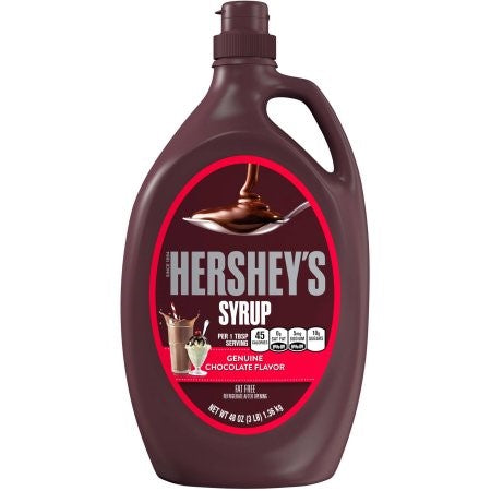 Hershey S Chocolate Syrup Bulk Bottle 48 Oz