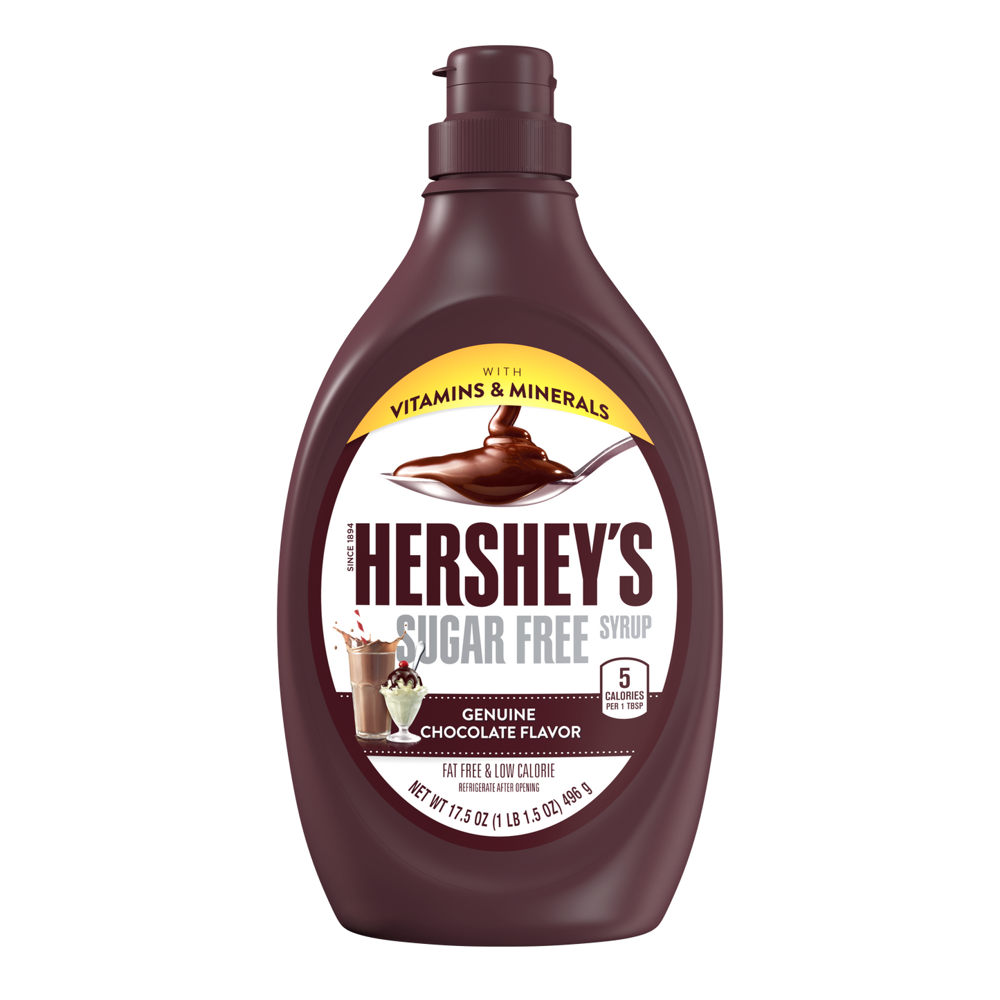 Hershey's Sugar Free Chocolate Syrup - 17.5oz