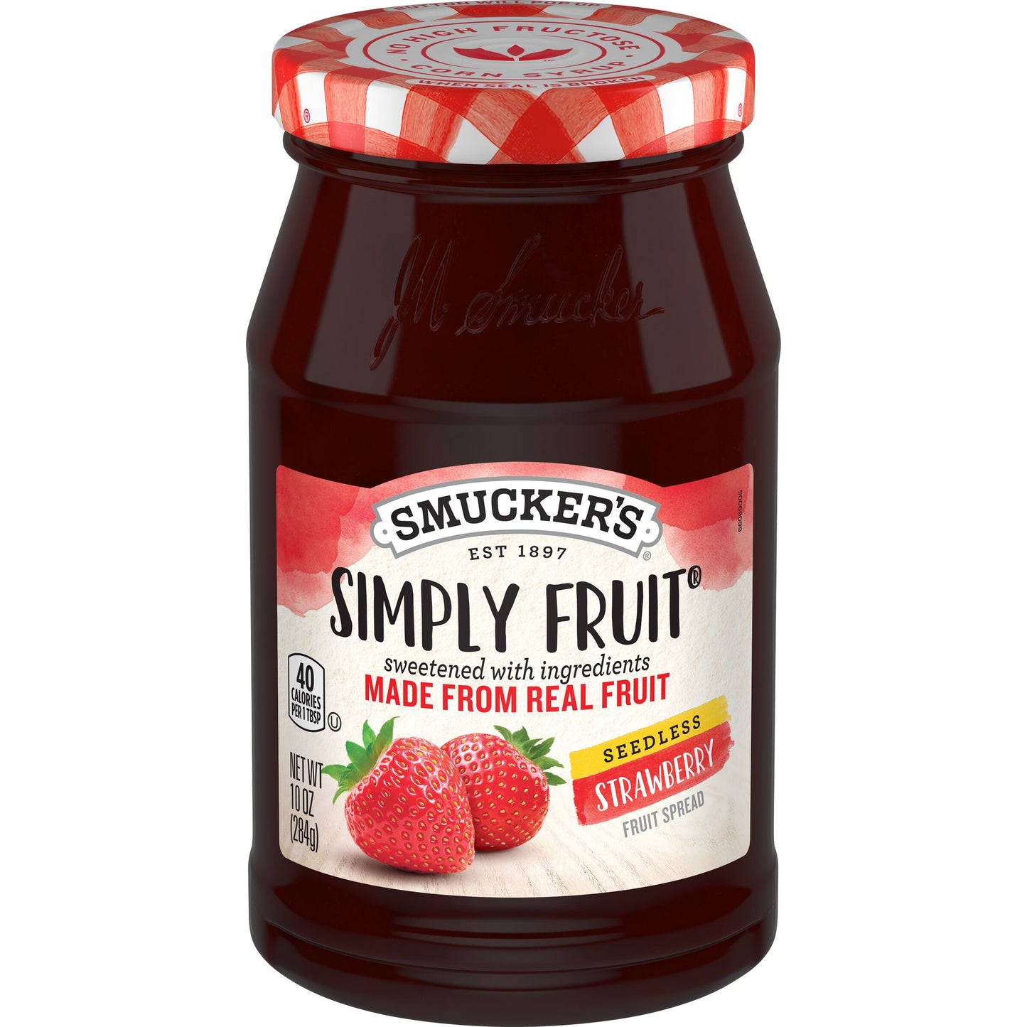 Smucker S Simply Fruit Seedless Strawberry Fruit Spread 10 Ounces