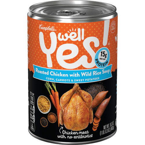 Campbell's Well Yes Soup Chicken with White Wild Rice 16.3 oz