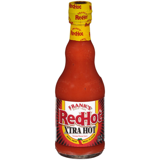 Frank S RedHot Xtra Hot Sauce 12 Fl Oz Hot Sauces