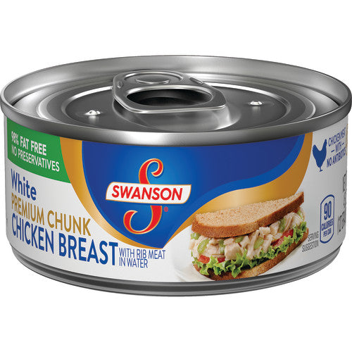 Swanson Premium White Chunk Chicken Breast in Water - 4.5oz