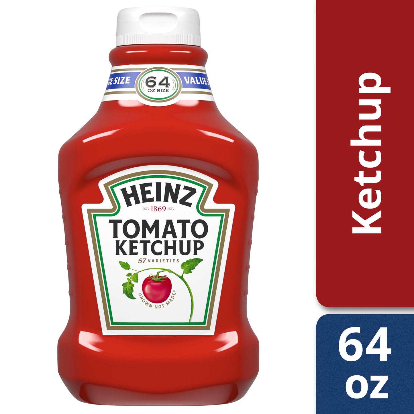 Heinz Tomato Ketchup Value Size 64 Oz Bottle