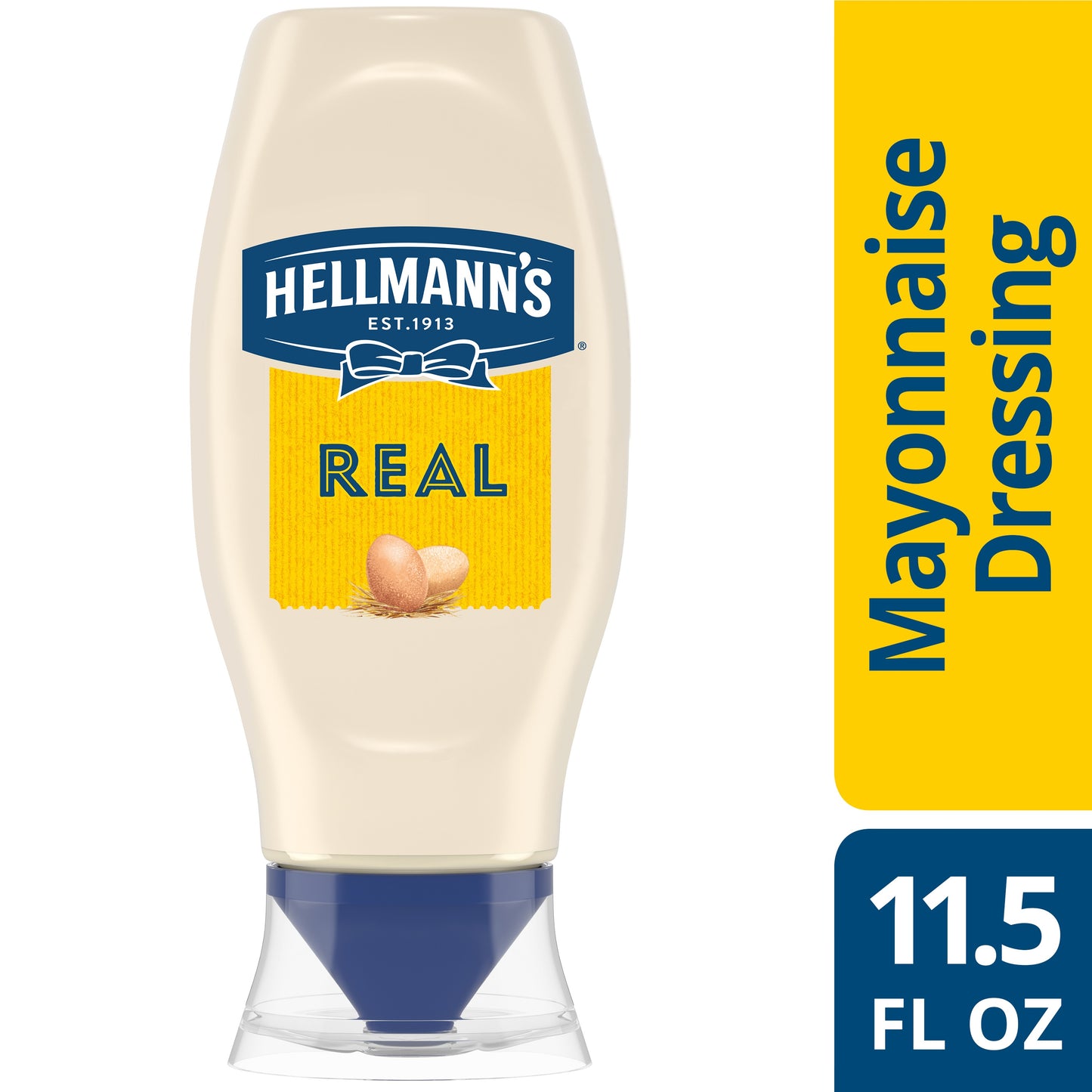 Hellmann S Real Mayonnaise Real Mayo Squeeze Bottle 11.5 Oz