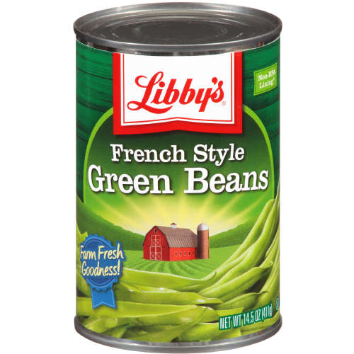 Libby S Canned French Style Green Beans 14.5 Oz