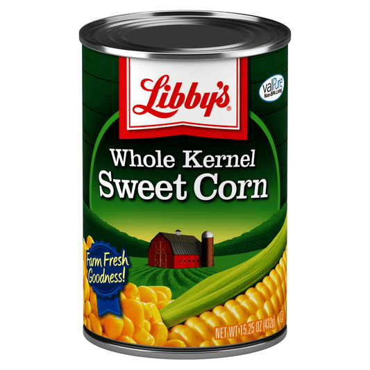 Libby S Whole Kernel Sweet Corn 15.25 Oz