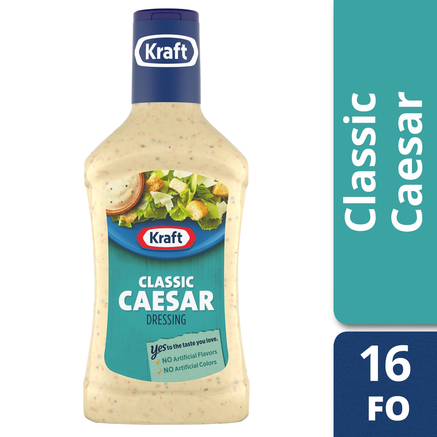 Kraft Classic Caesar Salad Dressing 16 Fl Oz Bottle