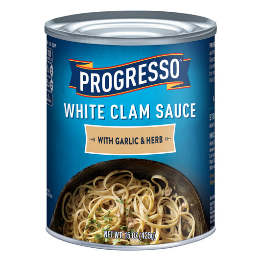 Progresso White Clam Sauce with Garlic & Herb 15 Oz.