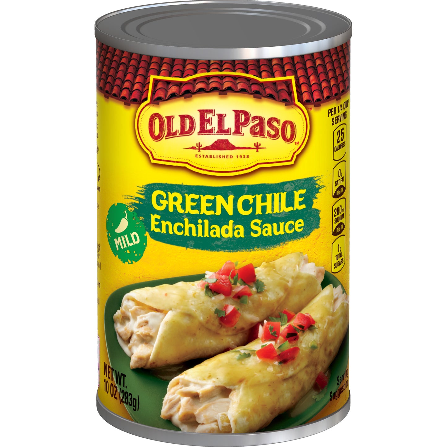 Old El Paso Enchilada Sauce Mild Green Chili 10oz