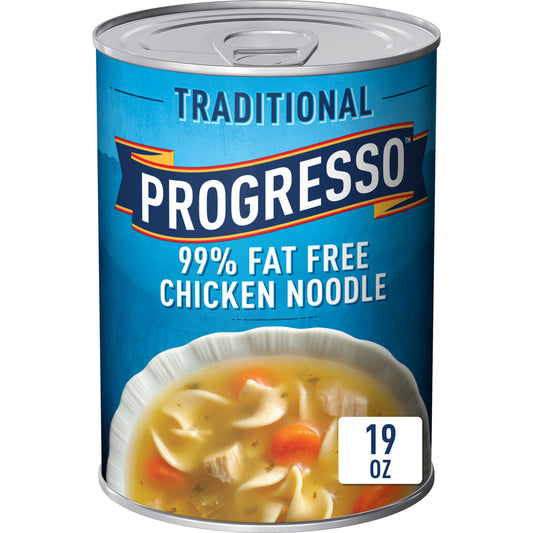 Progresso Traditional 99% Fat Free Chicken Noodle Canned Soup 19 Oz.