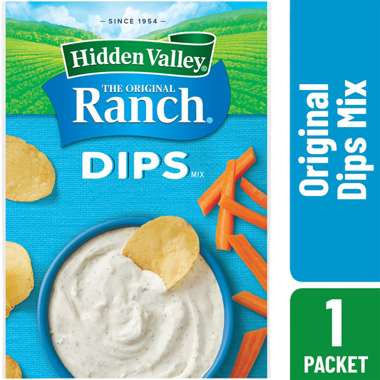 Hidden Valley Gluten Free Fiesta Ranch Dips Mix 1 Oz