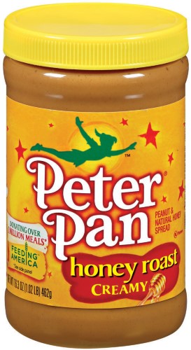 Peter Pan Creamy Honey Roast Peanut Butter Spread 16.3 OZ Jar