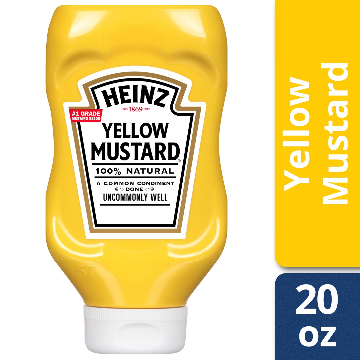 Heinz Yellow Mustard (20 Oz Bottle)