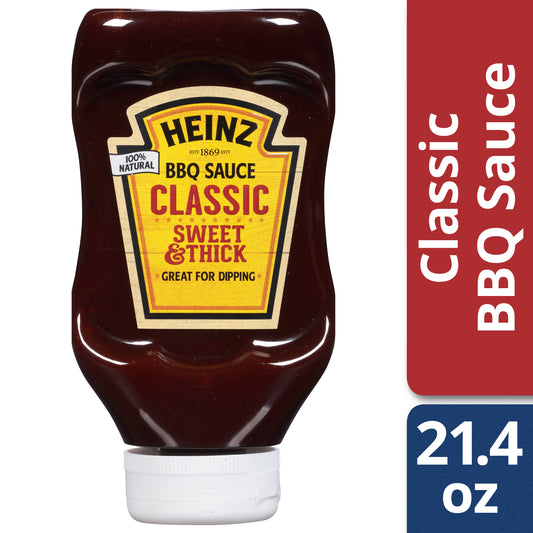 Heinz Original Sweet & Thick BBQ Sauce, 21.4 Oz