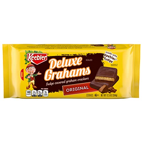 Keebler Deluxe Grahams Original Cookies 12.5 Oz