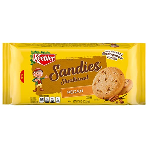 Keebler SandiesCookies, Pecan Shortbread - 11.3oz Tray