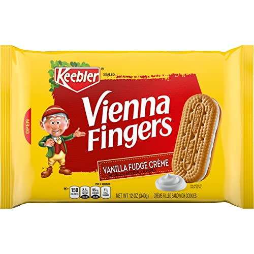 Keebler Vienna Fingers Vanilla Fudge Creme Cookies 12 Oz