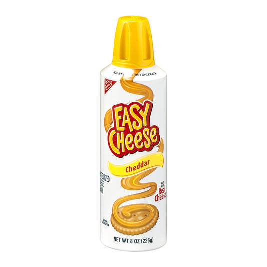 Easy Cheese Cheddar Cheese Snack 8 Oz