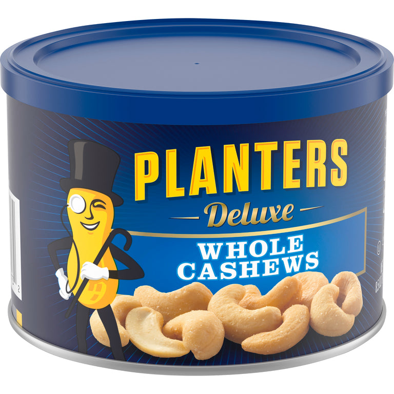 Planters Deluxe Whole Cashews, 8.5 OZ