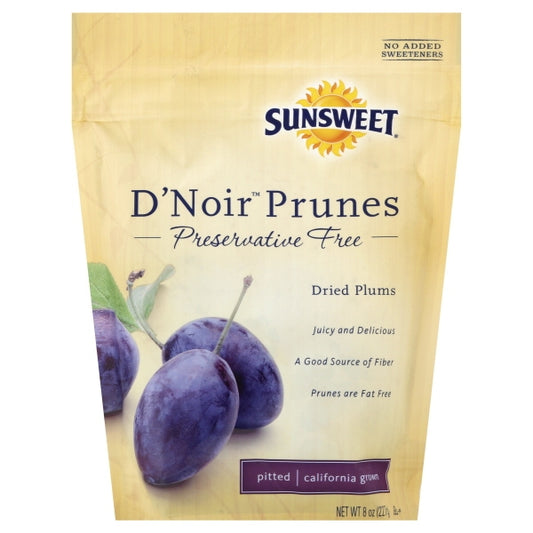 Sunsweet Pitted D Noir Prunes 8 Oz.