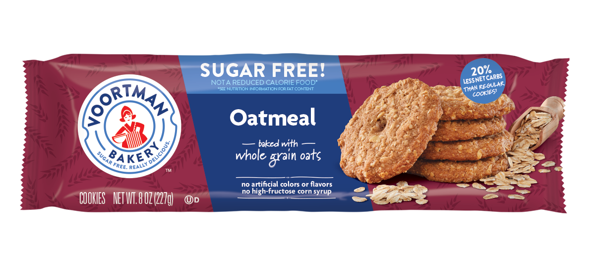 Voortman No Sugar Added Oatmeal Cookies