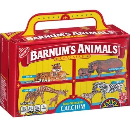 Barnum S Original Animal Crackers 2.13 Oz Box