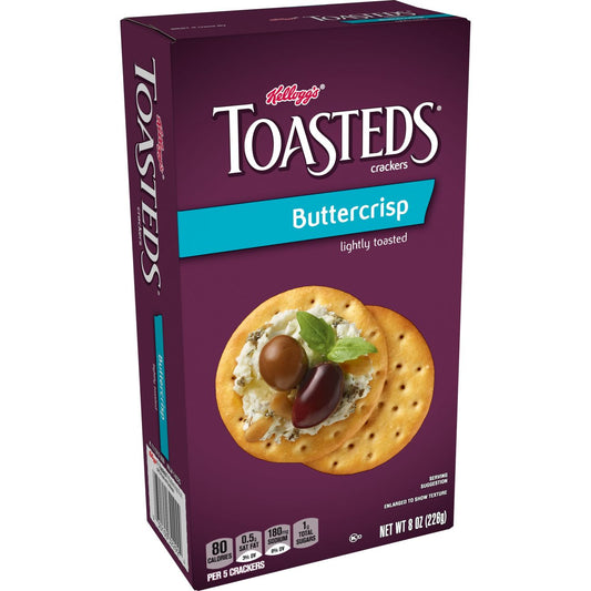 Toasteds Buttercrisp Crackers 8 Oz