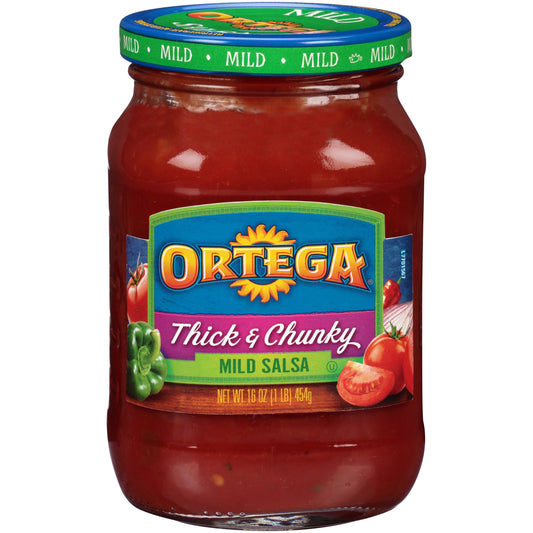 Ortega Mild Thick & Chunky Salsa, Mild